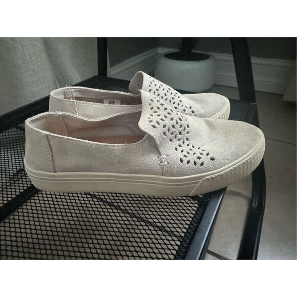 TOMS Shoes Toms Sunset Birch Suede Mosaic Tile Slip On Womens size 6 - Picture 2 of 9